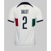 Maillot de foot le Portugal Diogo Dalot #2 Extérieur vêtements Monde 2022 Manches Courtes